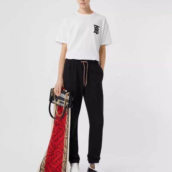 大人気！バーバリー☆モノグラムモチーフオーバーサイズTシャツ