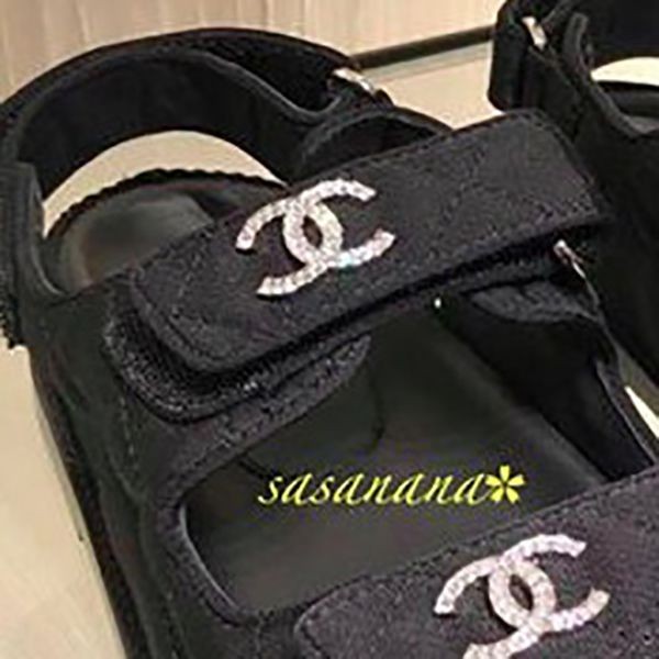 限定希少!シャネル フットベッドサンダル偽物 シャネル 2018C