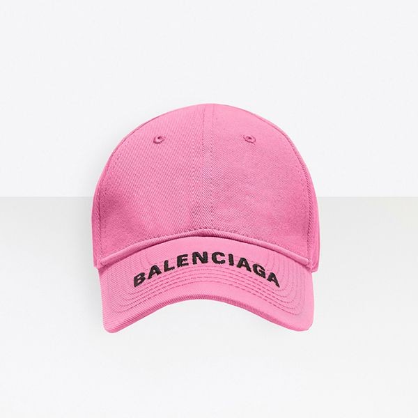 人気!バレンシアガ オーガニックコットン刺繍Logoキャップ