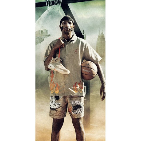 スーパーコピー セットアップ ナイキ Travis Scottスーパーコピー半袖シャツ ハーフパンツ