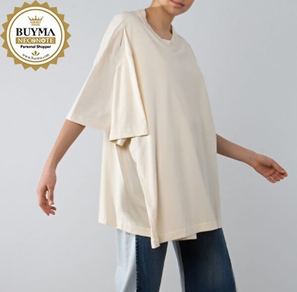 超人気!マルジェラ☆オーバーサイズTシャツスーパーコピー Ivory