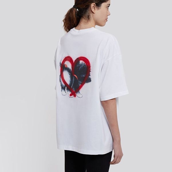 ★ミュウミュウ★ロゴ入り Tシャツ偽物 MJN2661