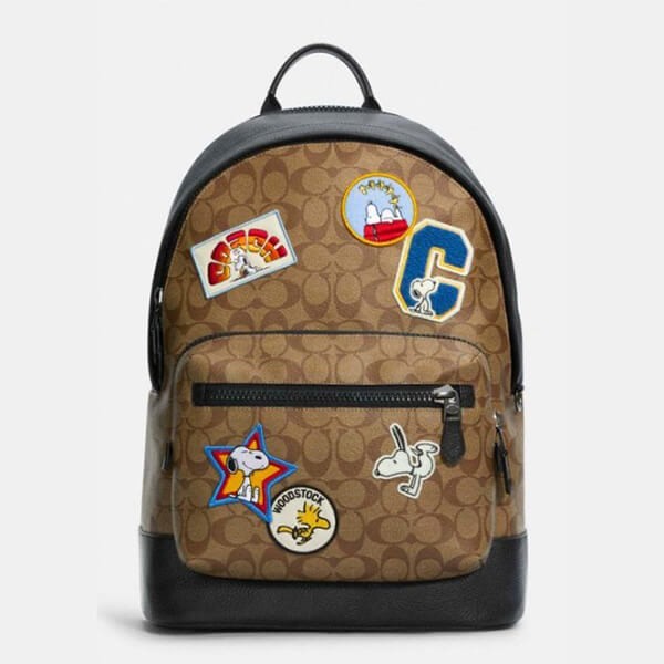 超人気!コーチ X Peanuts ウエスト バックパック スヌーピー偽物