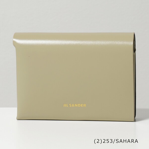 新作!ジルサンダー 二つ折り財布偽物 JSPS840162 TRI-FOLDED WALLET