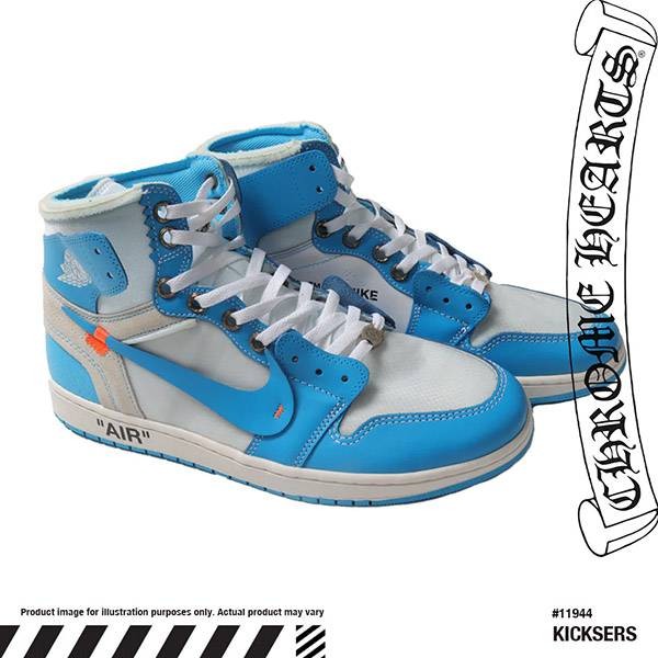 激レア確定!クロムハーツ オフホワイトジョーダン コピー ナイキ UNC Air Jordan 1