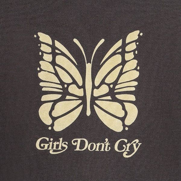 needles ガールズドントクライ 偽物 Girls Dont Cry Needles コピー コラボ BUTTERFLY Hoodie
