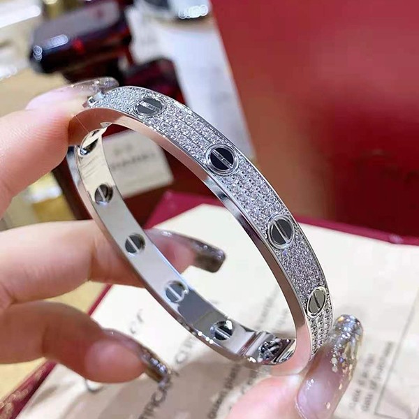 ラブブレス 偽物 カルティエ ブレスレット コピー バングル ca003