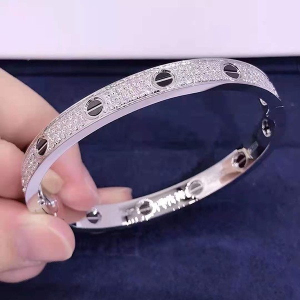 ラブブレス 偽物 カルティエ ブレスレット コピー バングル ca003