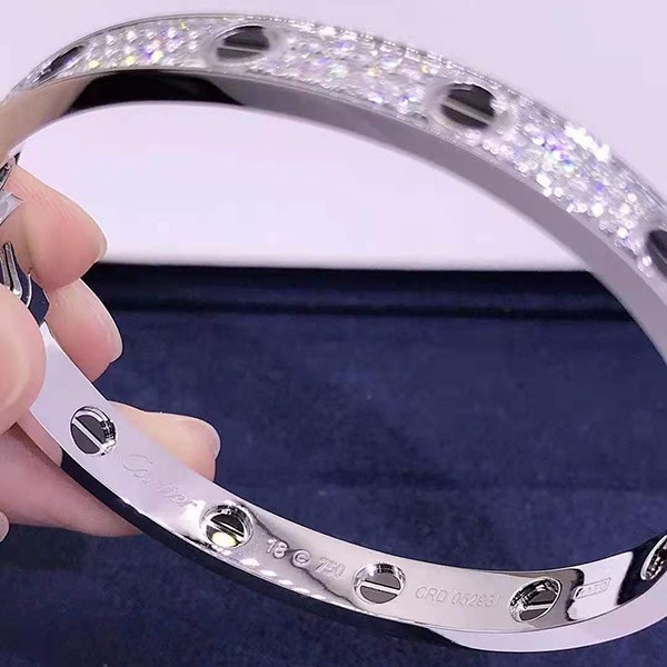 ラブブレス 偽物 カルティエ ブレスレット コピー バングル ca003