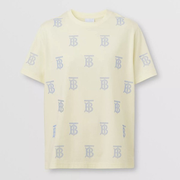 【バーバリー】TBモノグラムモチーフ コットンTシャツ コピー 2色80521191