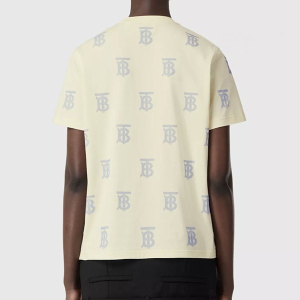 【バーバリー】TBモノグラムモチーフ コットンTシャツ コピー 2色80521191