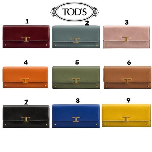 トッズ 長財布 コピー ウォレット 二つ折り 財布 人気 ギフト XAWTSAB0402RORG404
