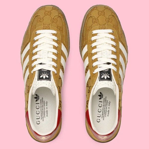 アディダス グッチ コピー ガゼル 偽物 スニーカー 4色 注目コラボ gucciadidas001