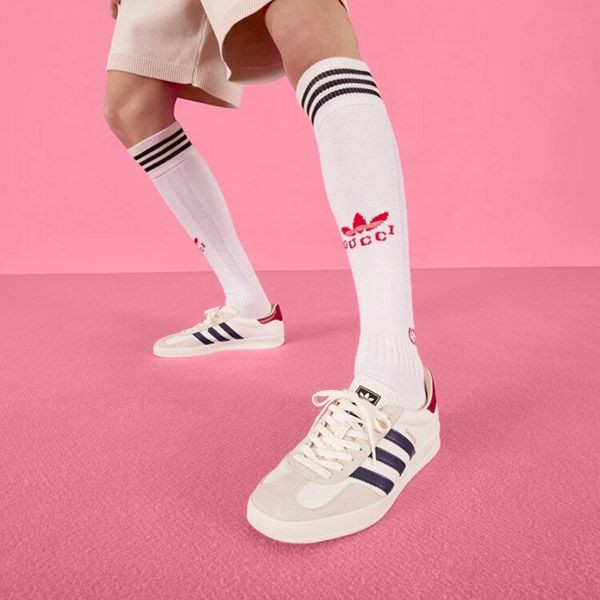 アディダス グッチ コピー ガゼル 偽物 スニーカー 4色 注目コラボ gucciadidas001