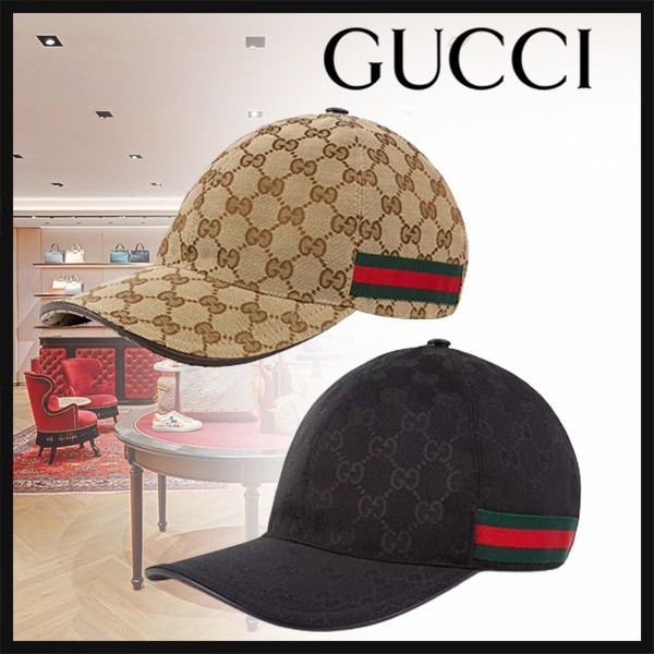 新作大人気 グッチ キャップ コピー GGキャンバスベースボールキャップ ベージュ 2色 gucci93