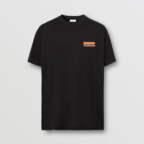バーバリー♠サマーモノグラムカプセル!ロゴ刺繍のTシャツ 偽物 3色 80580931