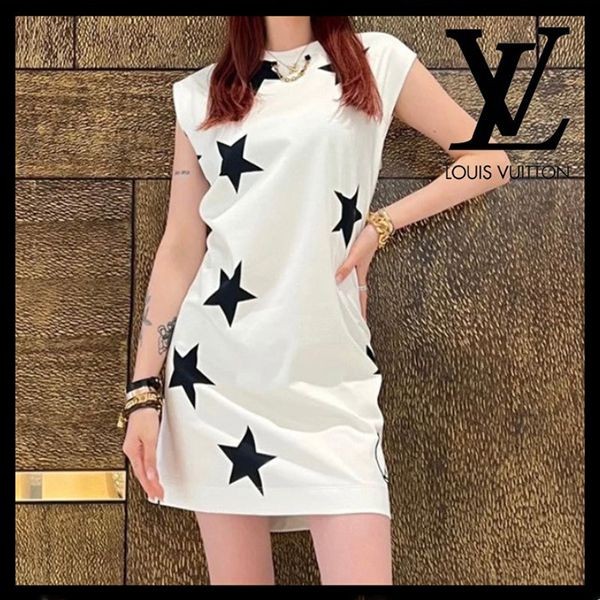 完売前に!ルイヴィトン Tシャツ 偽物 ワンピース レディース 1AA9WH