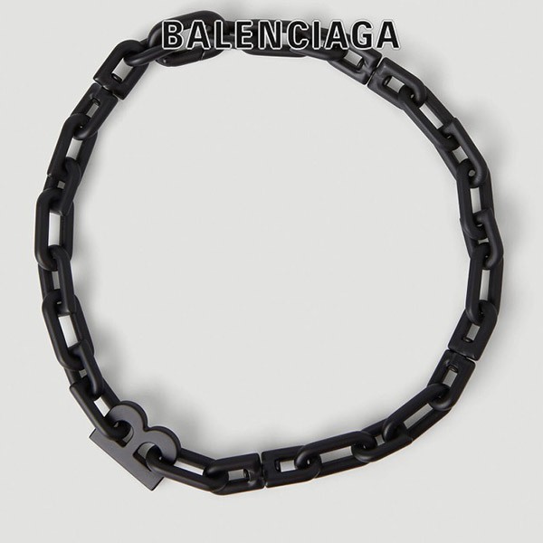先取り!バレンシアガ B Chain スリムネックレス コピー 599337TZ99K1059