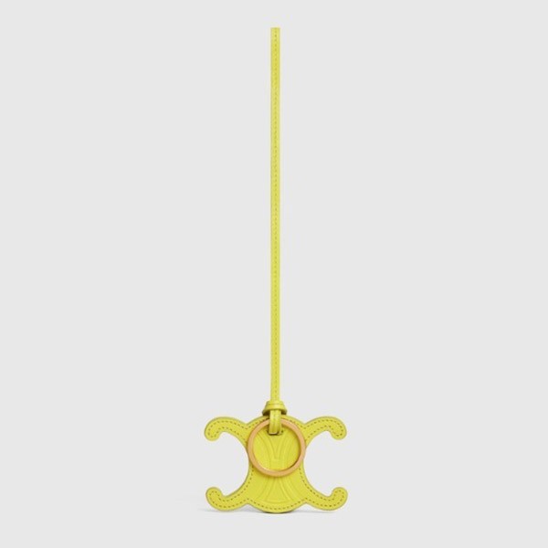 【セリーヌ】トリオンフ キーリング 偽物 チャーム 49I473DSD.04LU
