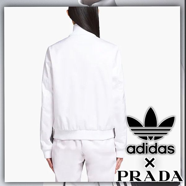 adidas×プラダコラボ★ユニセックスRe-Nylon トラックブルゾン SGB936
