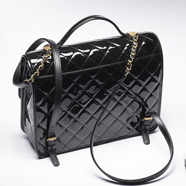 シャネル ラージ バックパック スーパーコピー パテント AS3662B0957694305