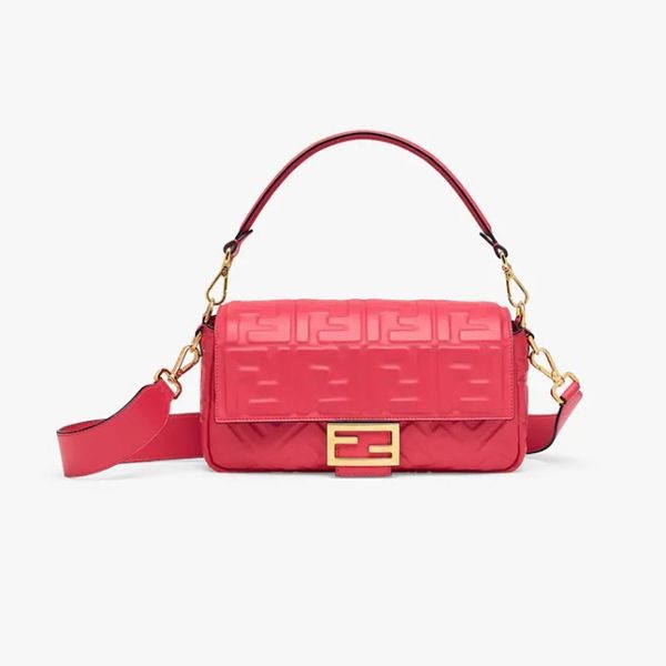 フェンディ バゲット レザー バッグ FFモチーフ ショルダーバッグ 偽物 2WAY 全色 8BR600A72VF15ZW