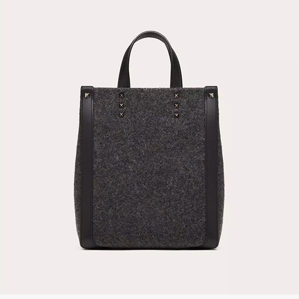 ヴァレンティノ ガラヴァーニ VLTN フェルト ミニ トートバッグ 偽物 YB0B78BZN_7NJ
