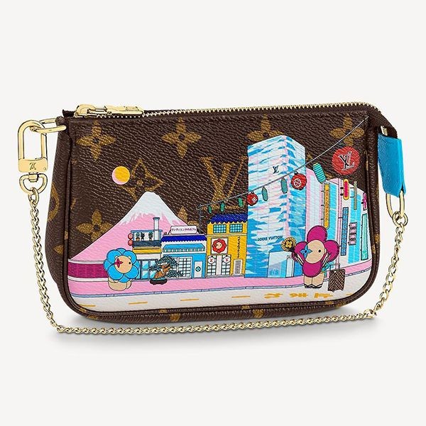 ルイヴィトン ミニ 財布 ポシェット アクセソワール 偽物 3色 M81633