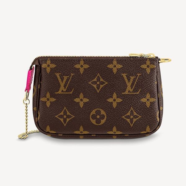 ルイヴィトン ミニ 財布 ポシェット アクセソワール 偽物 3色 M81633