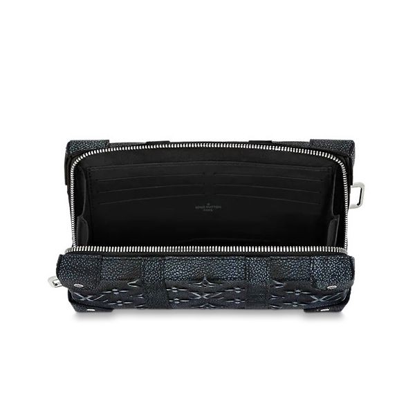 ルイヴィトン モノグラム ショルダーバッグ 偽物 トランク型 モダン M81776
