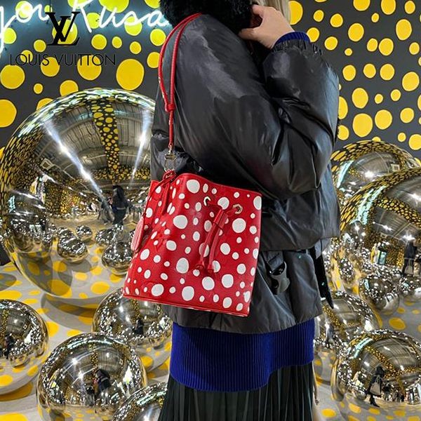 おすすめルイヴィトン LV × YK ネオノエ BB コピー 草間彌生 M46413