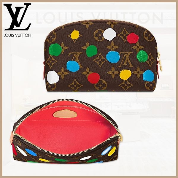 注目度抜群!ルイヴィトン 偽物 LV X YK ポシェット コスメティック ポーチ M81895