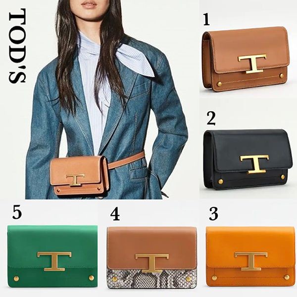 使い勝手の上手☆【TODS 偽物】Tタイムレス3Way★クラッチ ベルトバッグ 5色 XBWTSIRC000ROR9998