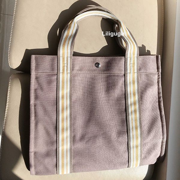 (エルメス) エトゥープ コピー☆キャンバス トートバッグ☆