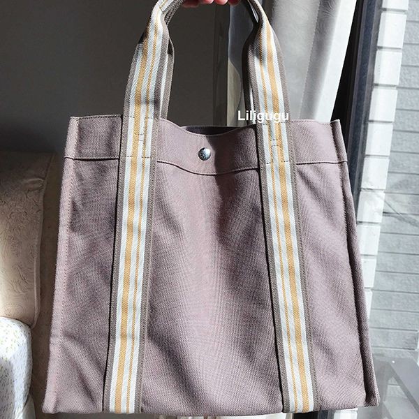 (エルメス) エトゥープ コピー☆キャンバス トートバッグ☆
