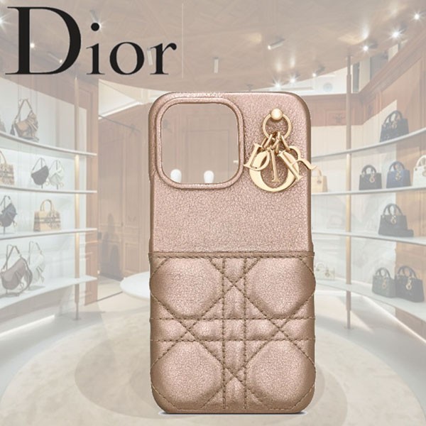 入手困難品!ディオール LADY Dディオール IPHONE 14 PROケース コピー S0959OWEC_M10L