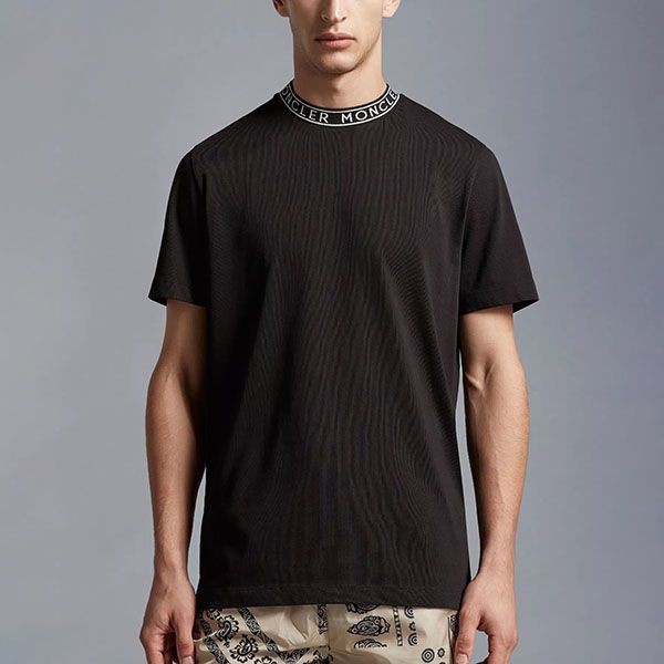 ギフト人気◆【セレブ愛用 】モンクレール ロゴ入り Tシャツ コットン 偽物 5色 8C00011829HP033