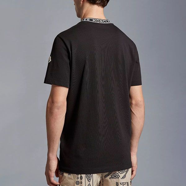 ギフト人気◆【セレブ愛用 】モンクレール ロゴ入り Tシャツ コットン 偽物 5色 8C00011829HP033