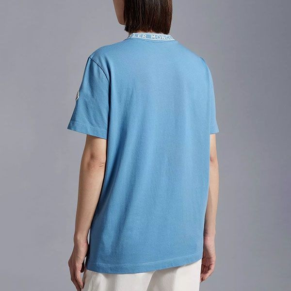 ギフト人気◆【セレブ愛用 】モンクレール ロゴ入り Tシャツ コットン 偽物 5色 8C00011829HP033