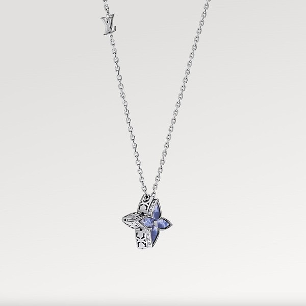 ルイヴィトン コピー ペンダント・フラワー ロケット ネックレス M01047