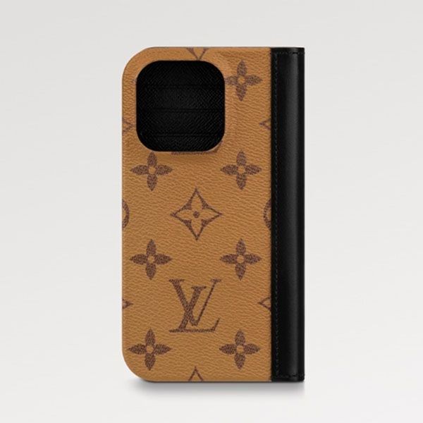 ルイヴィトン IPHONE スマホケース 偽物 フォリオ ケース 2色 M82083