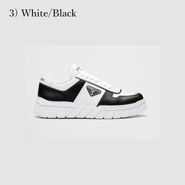 口コミで高評価！プラダ メンズレザースニーカー コピー Leather sneakers送料込