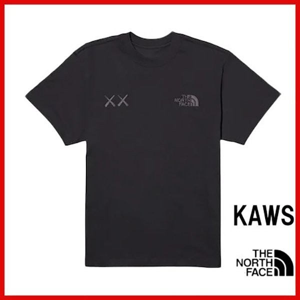 【コラボ】KAWS×ザ・ノースフェイス 偽物 Tシャツ