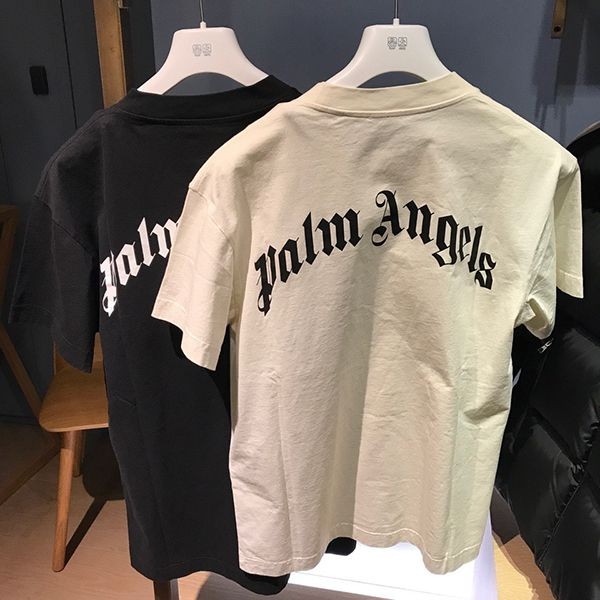 即発限定コラボ【モンクレール x Palm Angels 偽物】オーバーサイズ Tシャツ