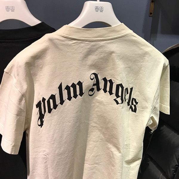 即発限定コラボ【モンクレール x Palm Angels 偽物】オーバーサイズ Tシャツ