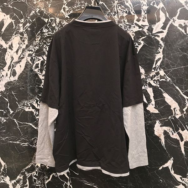 セリーヌ 16 スケート コットンジャージー 長袖Tシャツ 偽物 2X87E671Q.38RZ