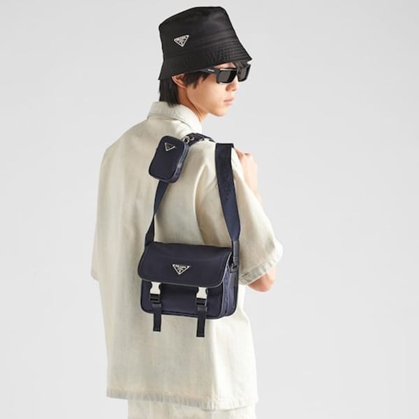 ★送料関税込★プラダ ポーチ付ショルダーバッグコピーN級品 3色
