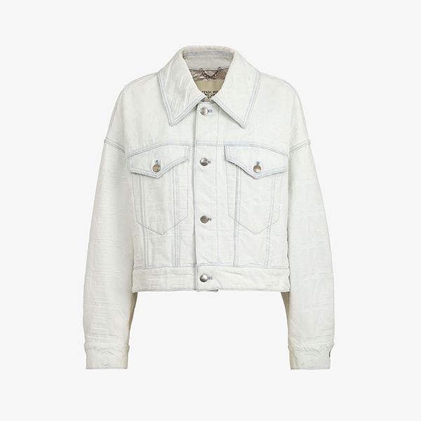 雑誌付録フェンディ by Marc Jacobs ジャケット 偽物 ホワイトデニム FLF715AXBDF0EX7