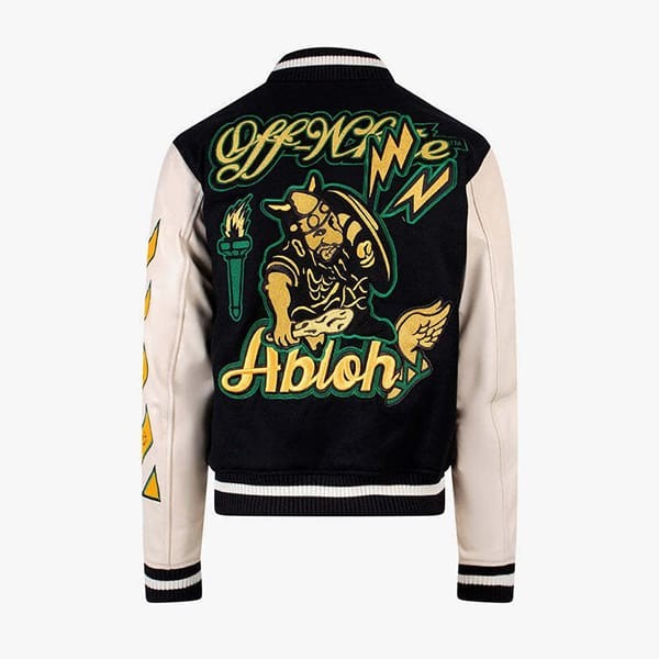 完売必至!★Off-White 偽物 ★グラフィック バシティ ジャケット