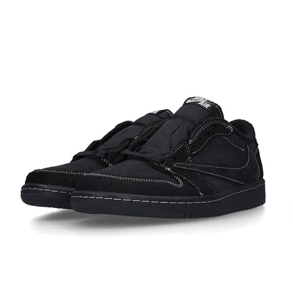 ブラックファントム 偽物 ナイキ エアジョーダン1 Travis Scott Retro Low スーパーコピー スニーカー◆男女兼用